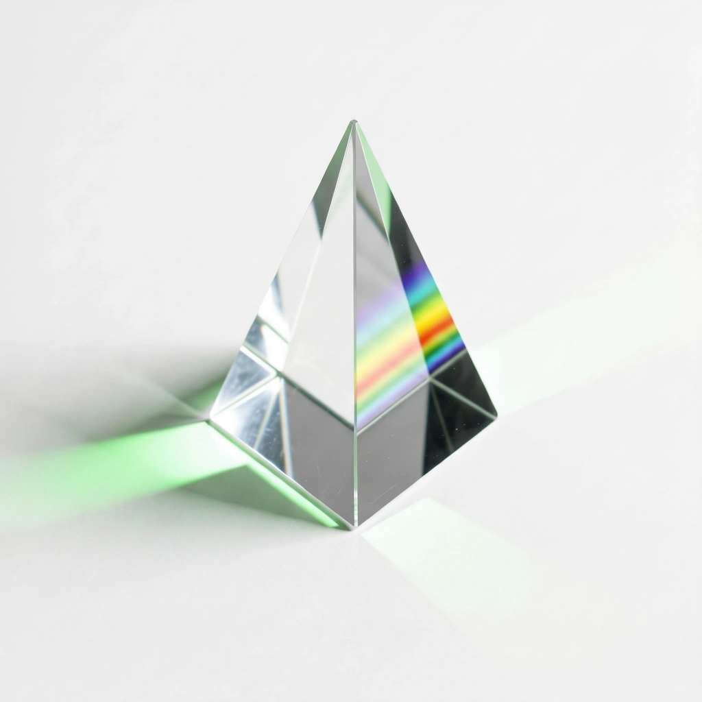 Refraction of light representing a lost signal